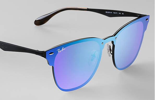 for me To Nine Without Ray Ban Sunglasses Blaze Clubmaster Rb3576 - BLACK Market