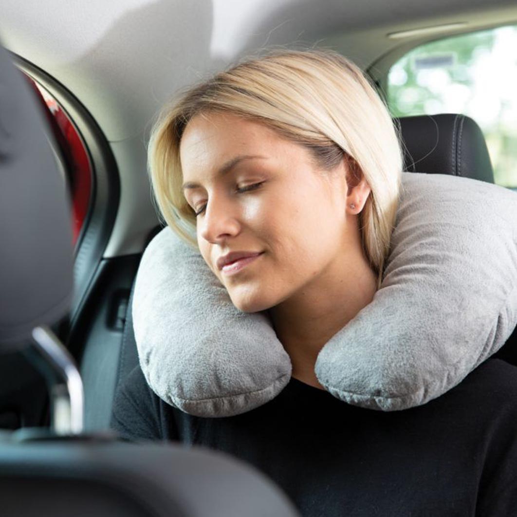 GOGO Pillow 3 in 1 Travel Neck Pillow, Portable Tablet Holder & Pad ...