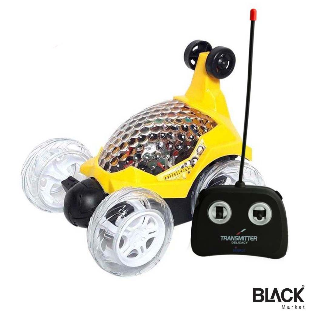 Acrobatic Car 360 Degree Rotating Stunt Car with Light, Music And Remote  Control Age 5+ Toy - BLACK Market