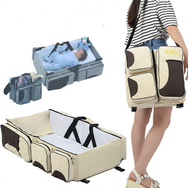 baby travel bed and bag