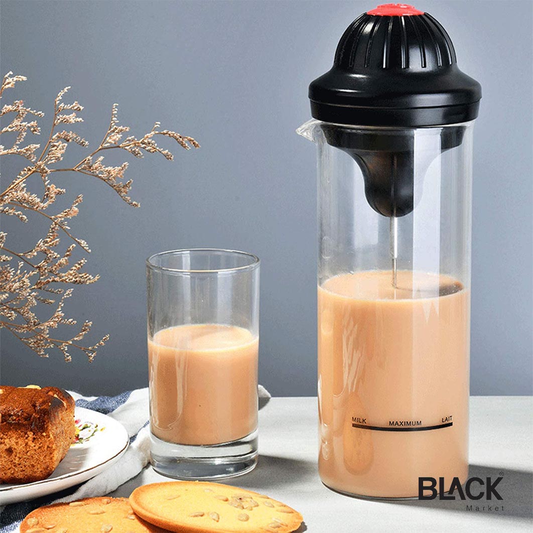 Daily-buy 4pcs Electric Mini Kitchen Stirrer Milk Frother Coffee Egg Milk  Shake Mixer Stainless Steel Battery Operated Coffee