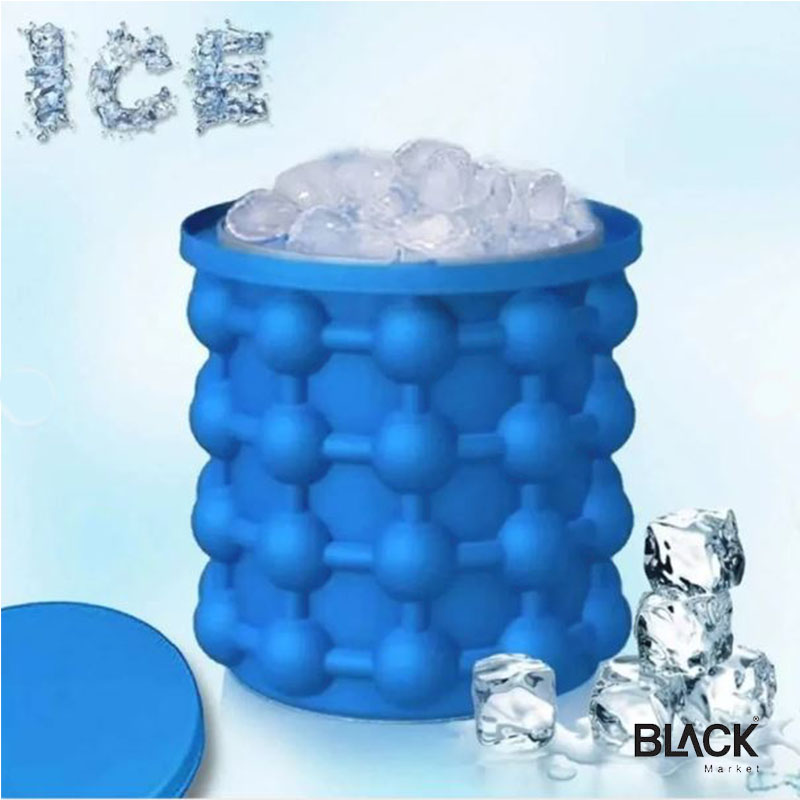 Silicone Ice Genie Cube Maker, 250 GM Blue Standard Silicon Rubber
