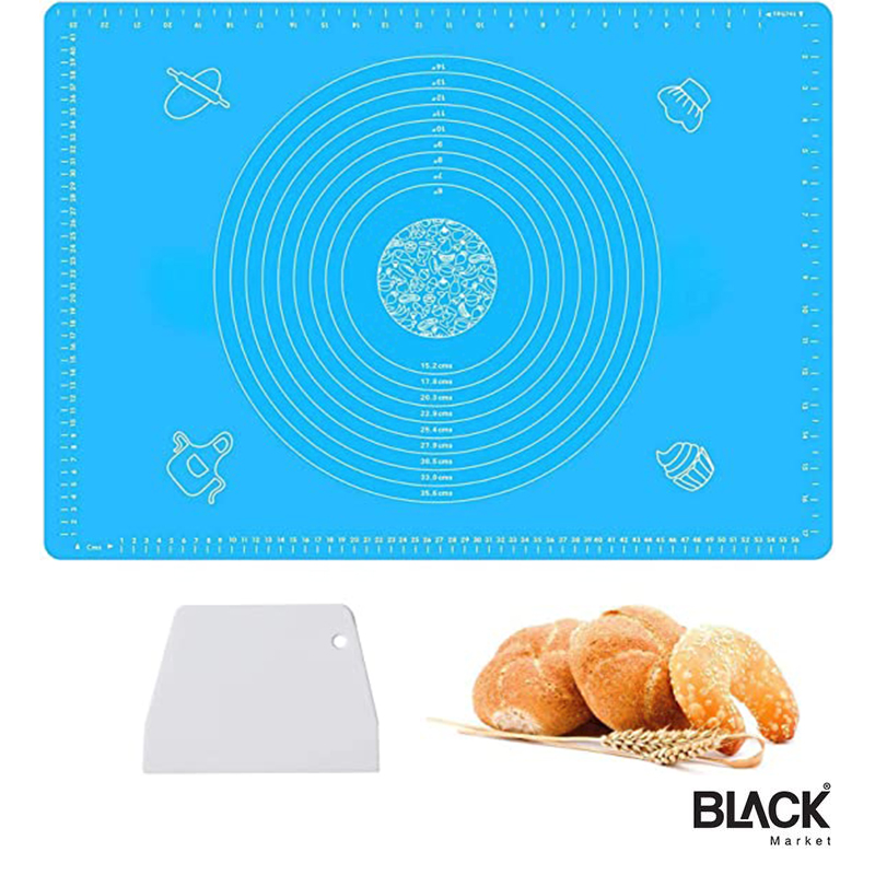 Large Silicone Pastry Baking Mats, Non stick and Non Slip Counter