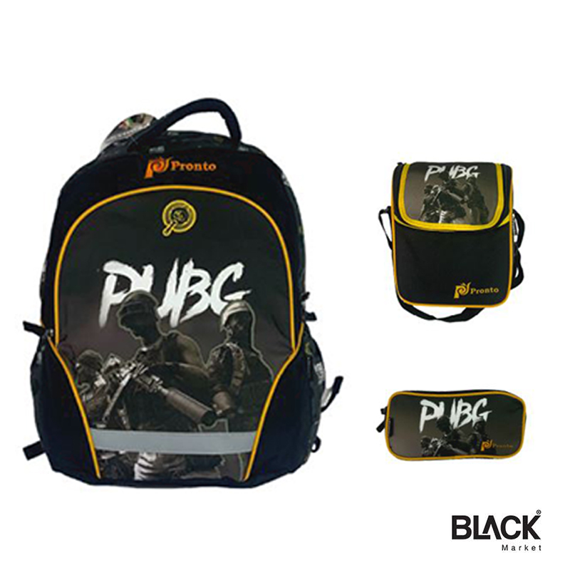 Topper Black Pubg Survival 28 ltrs Casual Rain cover Backpack | School Bag  | College Bag | Laptop Bag For Boys/Girls & Men/Women 28 L Laptop Backpack  Black - Price in India | Flipkart.com